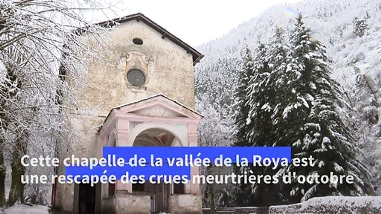 La "chapelle Sixtine" des Alpes-Maritimes, miraculée des crues meurtrières