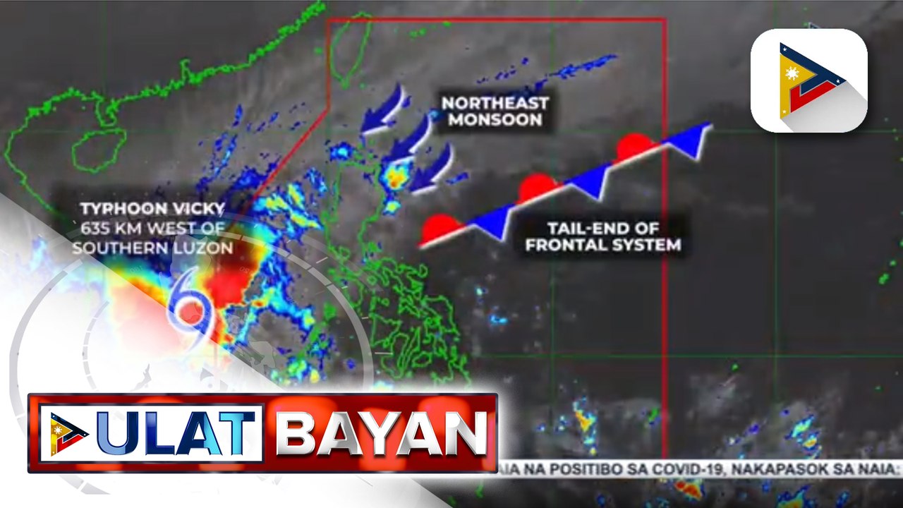 PTV INFO WEATHER: Bagyong #VickyPH patuloy na nakaaapekto sa Palawan kahit nasa labas na ng PAR