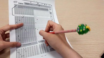 Hướng dẫn điền phiếu trả lời Toeic (Answer sheet)