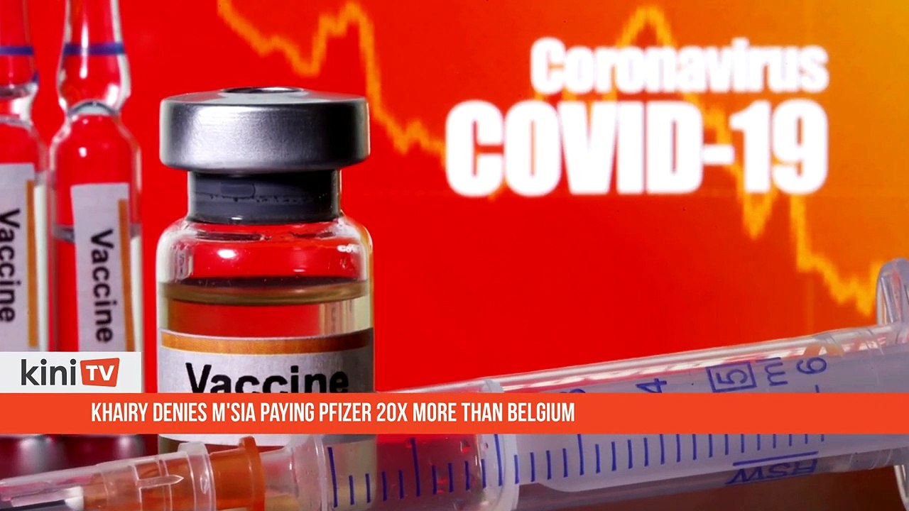 Khairy denies M'sia paying Pfizer 20x more than Belgium