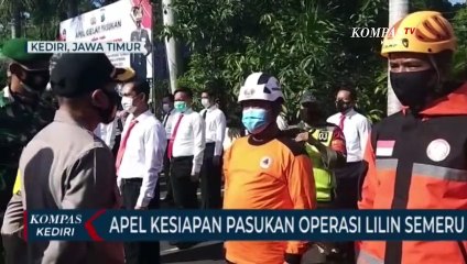 Apel Kesiapan Pasukan Operasi Lilin Semeru