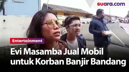 Evi Masamba Rela Jual Mobil Pribadinya untuk Bantu Korban Banjir Bandang
