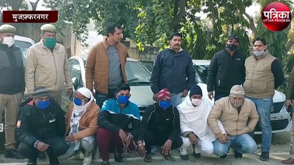 चोरी के वाहन काटने वाले गिरोह पर पुलिस का शिकंजा