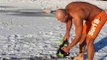 Russian TikToker Swims in Sub-Zero Temperatures
