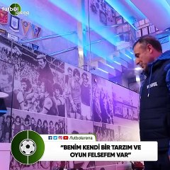 Abdullah Avcı: "Benim kendi bir tarzım ve oyun felsefem var"
