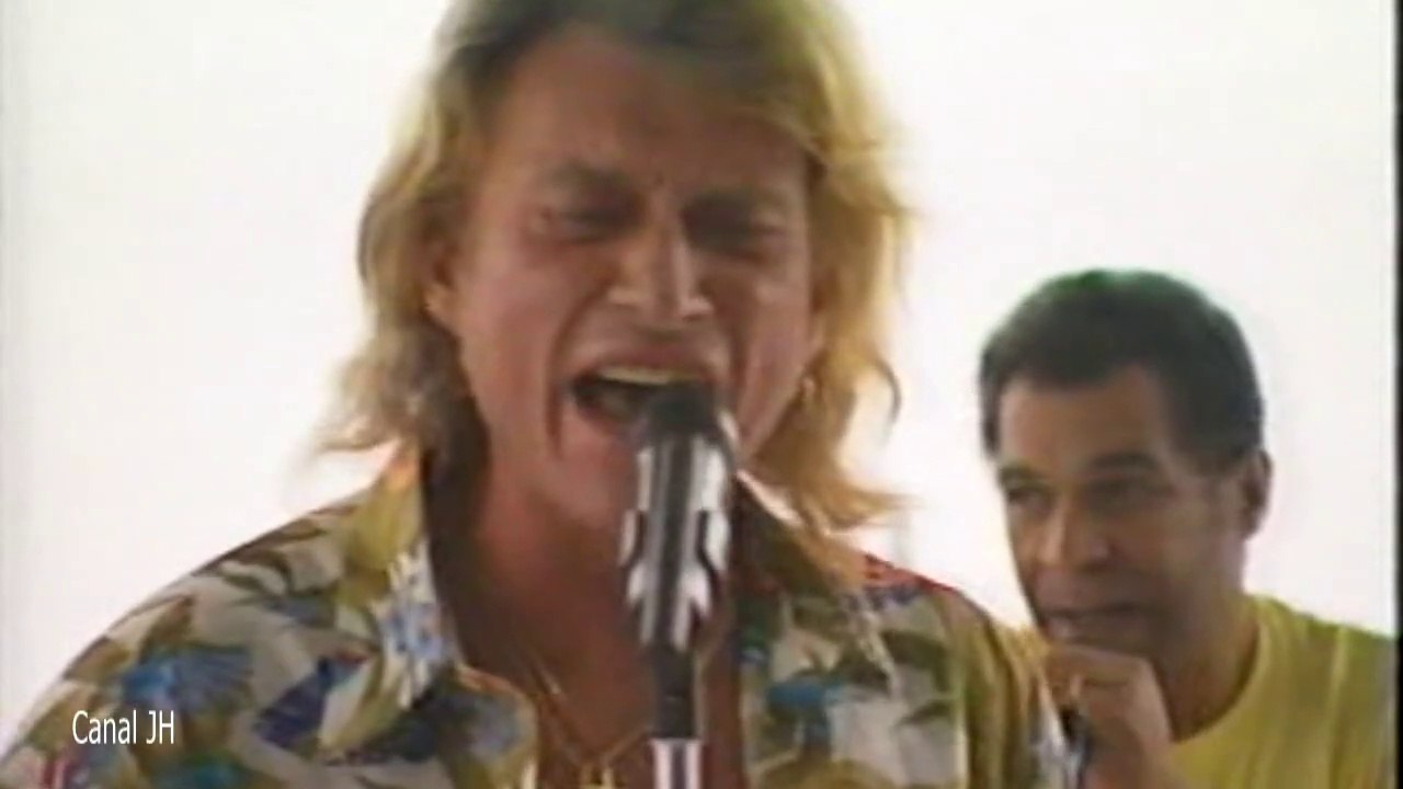 Johnny Hallyday "Rock'n'roll man" répétitions Las Vegas - 1996