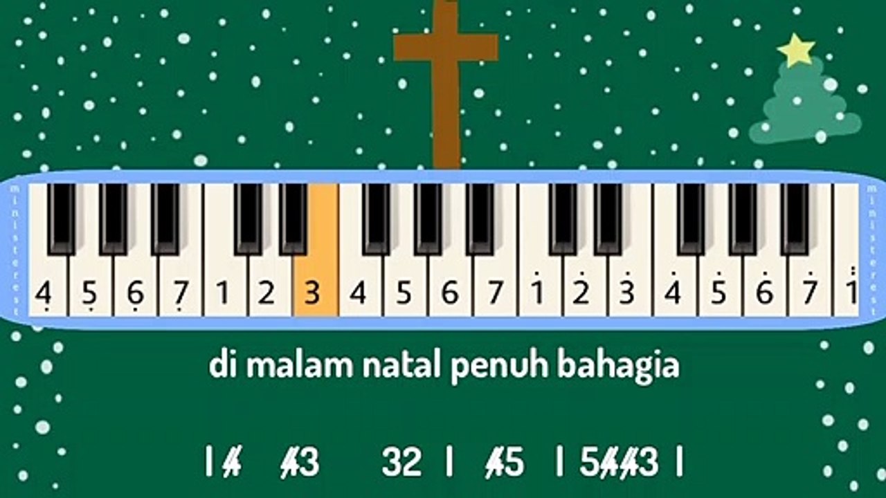 MALAM YANG INDAH: PIANIKA ❲MELODICA❳ TUTORIAL | LAGU ROHANI