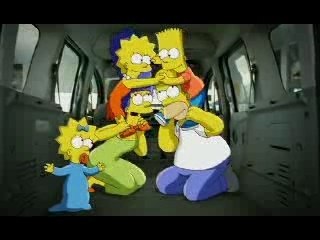 les simpson chez renault pub kangoo(verion longue)