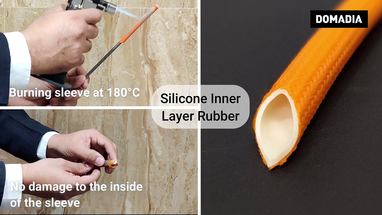 What happens to Fiberglass Sleeves at High Temperature?