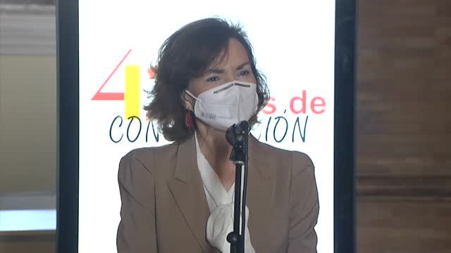 Calvo dice que el rey se dirigirá sin cortapisas a los españoles con el refrendo del Gobierno