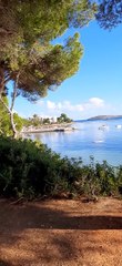 Between Cala Mastella and cala Pada