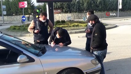 Kısıtlamaya uymayan 144 kişiye yarım milyon ceza