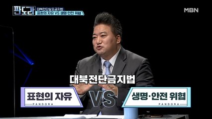 대북전단살포금지법, 표현의 자유 VS 생명 · 안전 위협