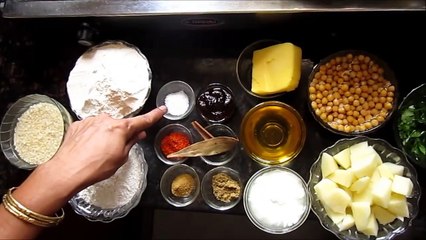 INDIAN KACHURI AUR ALOO AND MATAR KI SABJI | NirmalBhoj