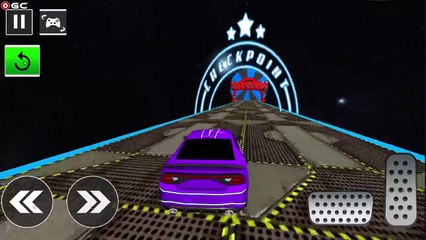 Light Car Stunts Games Mega Ramp Stunt Car Games - Impossible Driver Simulator - Android GamePlay