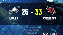 Eagles @ Cardinals Game Recap for SUN, DEC 20 - 05:05 PM ET EST