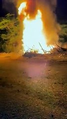 Un muerto al estrellarse aeronave cargada de droga en Pedernales
