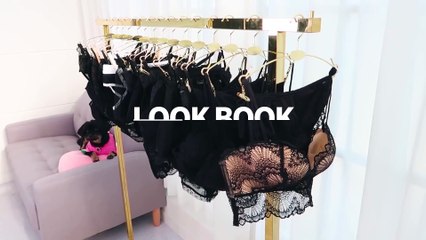 COCOMUA Look book - 필수아이템! 섹시 블랙 언더웨어 룩북