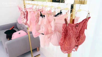 COCOMUA Look book - 하늘아래 같은 핑크는 없다! 핑크색 섹시 속옷 룩북