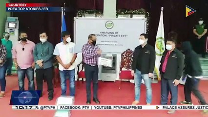 #PTVNewsTonight | PDEA gives P14-M reward money to informants