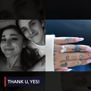 Ariana Grande is engaged to boyfriend Dalton Gomez