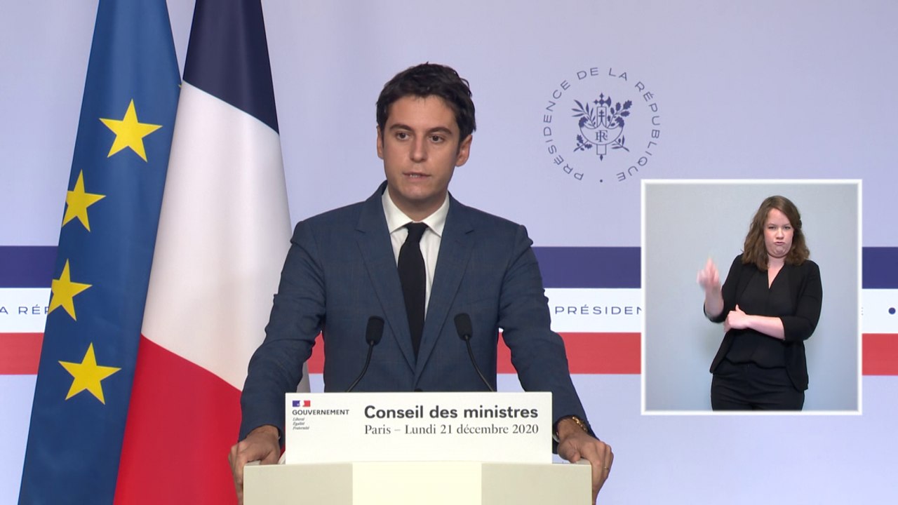 Compte rendu du Conseil des ministres du 21 décembre 2020