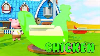 Baby Boong Animals Friends Ferris Wheel Cartoon Nursery Rhymes For Children