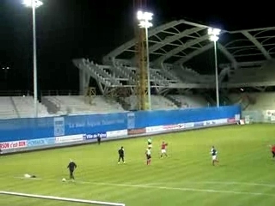 Travaux Stade Auguste Delaune Reims - Troyes