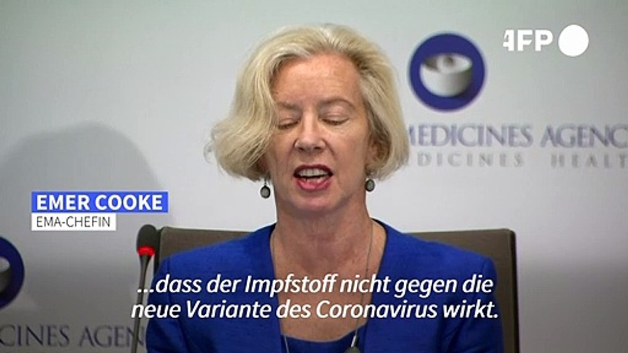 EMA zu Virus-Mutation: Keine Hinweise auf abgeminderte Impfstoff-Wirkung
