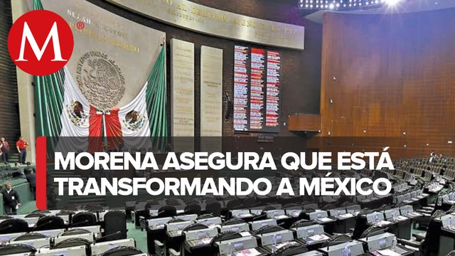 Estamos transformando con nuevas y mejores leyes: Morena en San Lázaro