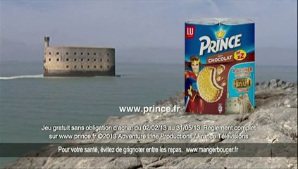 Fort Boyard 2013 - Publicité pour le Grand Jeu Prince de LU