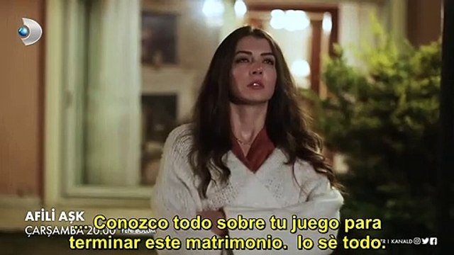Afili Aşk 21 Bölüm trailer 2 español Çağlar Ertuğrul & Burcu Özberk