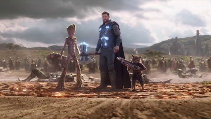 Thor Arrives In Wakanda Scene - Avengers Infinity War (2018) Movie CLIP 4K ULTRA HD ( 1440 X 2560 )