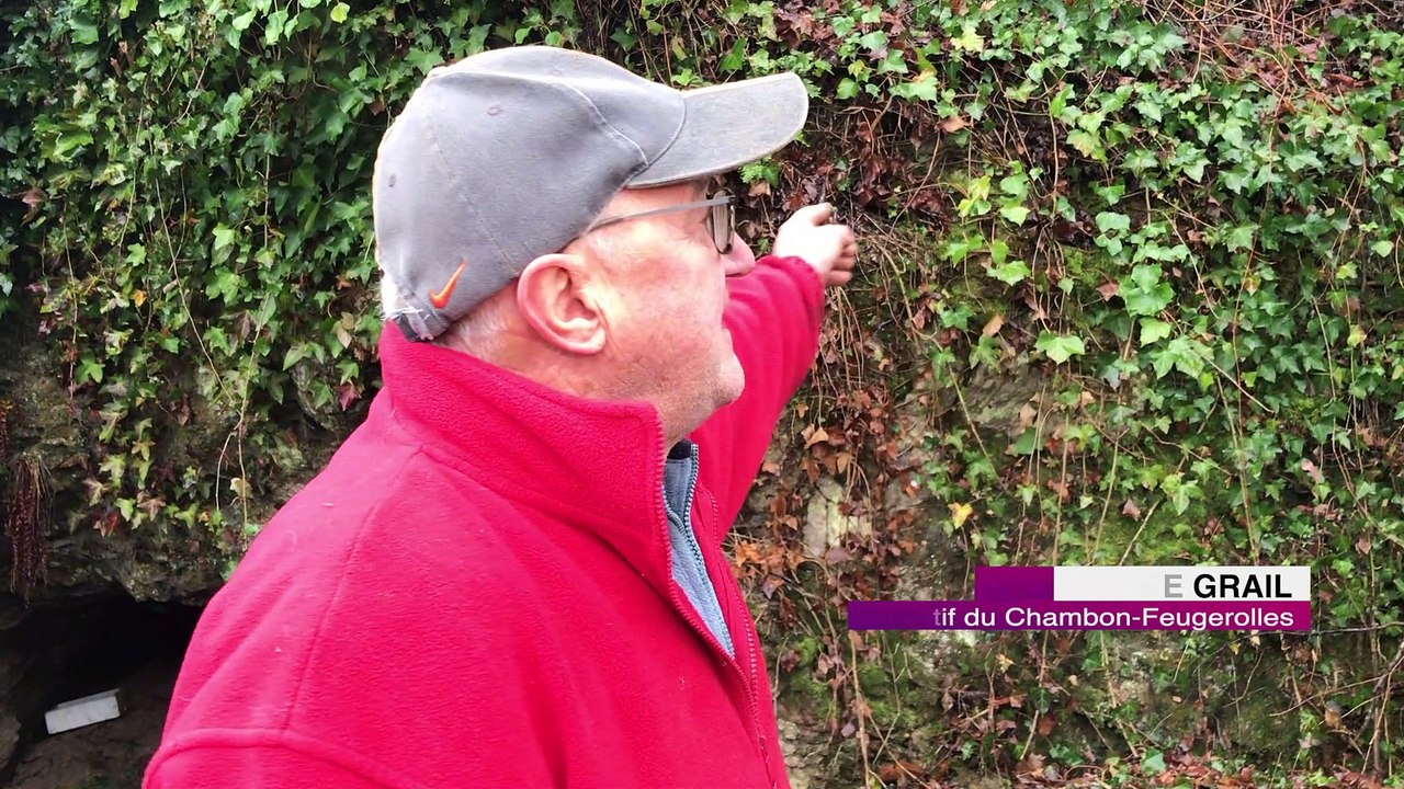 Une grotte découverte à Chambon-Feugerolles, elle servait à abriter les habitants pendant la seconde guerre mondiale