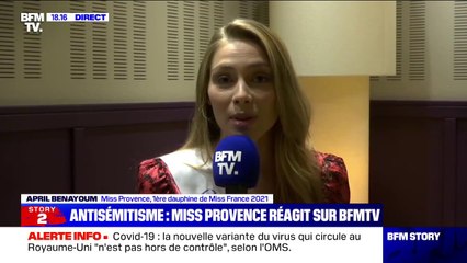 Antisémitisme: Miss Provence se dit "choquée des propos qui ont été tenus"