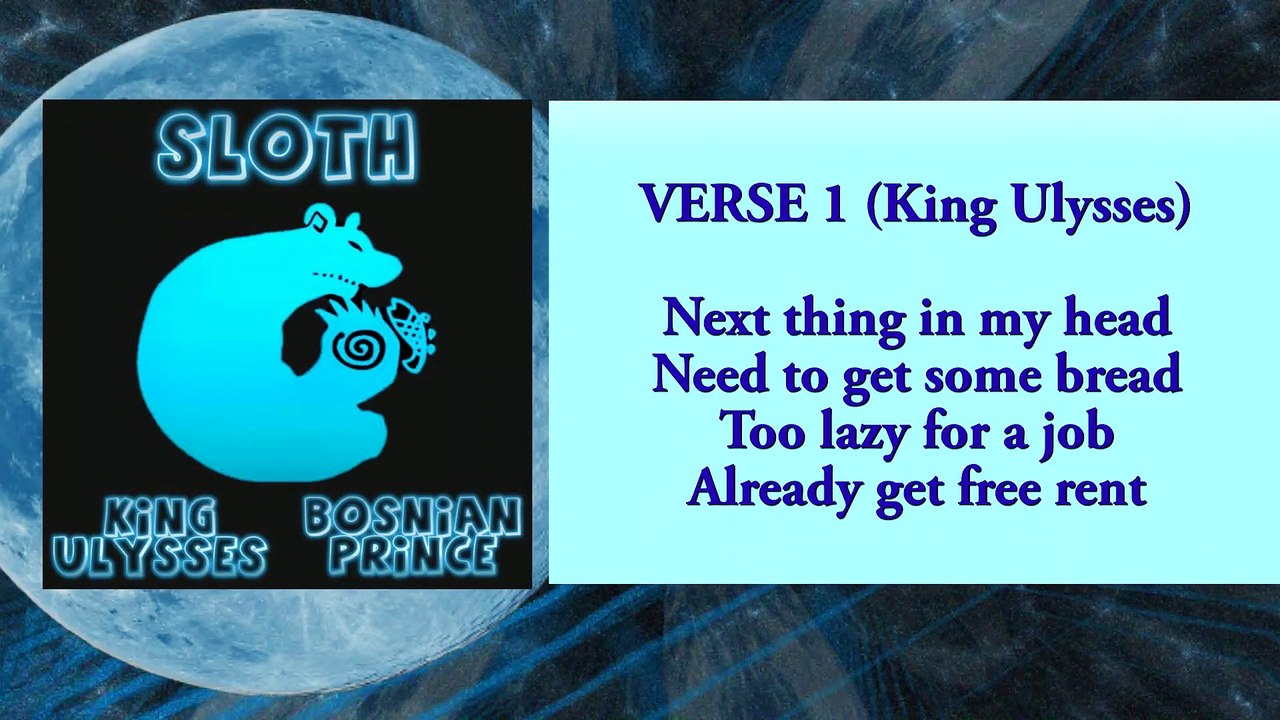 7. Sloth (Lyric Video)