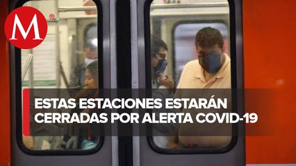 Suspenden servicio en estaciones del metro en la CdMx