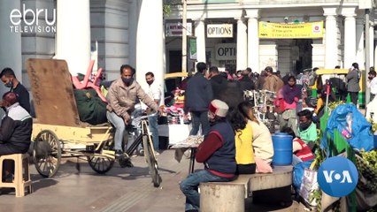 As Covid-19 Numbers Dip, Indian Capital Savors A Sense Of Normalcy