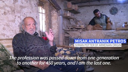 Syrian potter preserves centuries-old craft