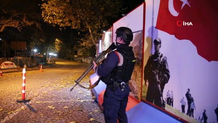 - Jandarma en uzun gecede de görevde