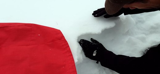 Le manteau neigeux : croûte de regel avec grains ronds (2)