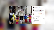 Georgina Rodríguez disfruta de la nieve junto a todos sus hijos