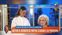 El regreso más esperado: Mirtha Legrand volvió a la TV