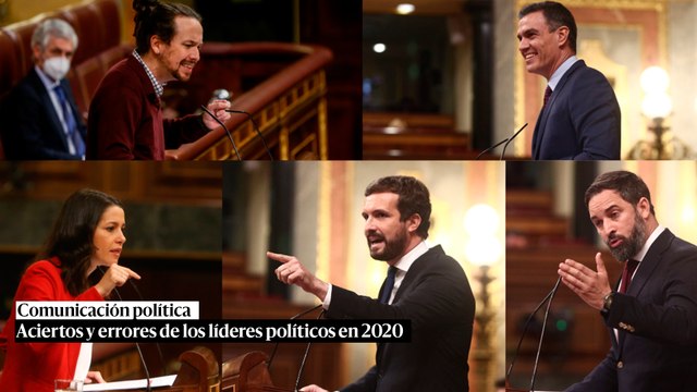Aciertos y errores de los líderes políticos en 2020