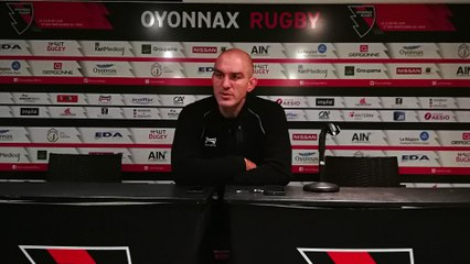 Conférence de presse avant match Oyonnax : Biarritz