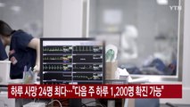 [YTN 실시간뉴스] 하루 사망 24명 최다...