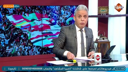 ‏رفع علم ⁧‫قطر وتعليق صورة الأمير ⁧‫تميم بن حمد‬⁩ في مدينة ⁧‫الخبر‬⁩ في ⁧‫السعودية‬⁩