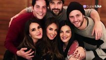 El encuentro de Anahí, Christopher, Christian y Maite para concierto de RBD