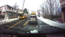 Driver Shields Student Exiting Bus From Oncoming Traffic in Ramapo