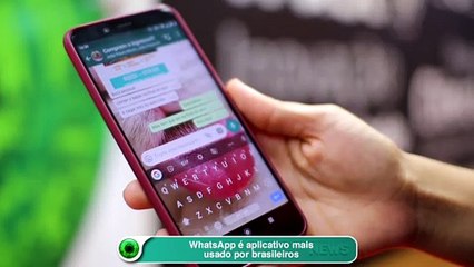 WhatsApp é aplicativo mais usado por brasileiros